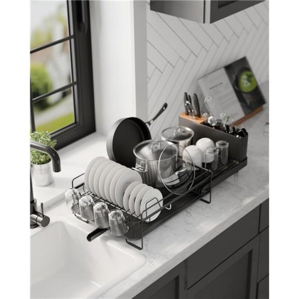 Large Dish Drying Rack - Extendable Dish Rack - Picture 4 of 7